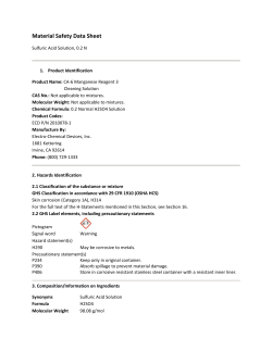 Material Safety Data Sheet - Electro