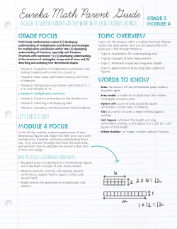 Eureka Math Parent Guide