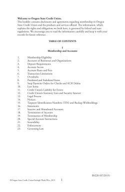 Business membership agreement