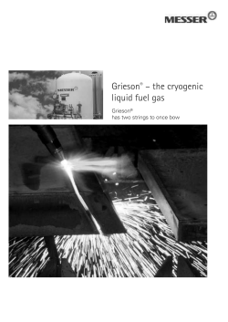 Grieson&reg; &ndash; the cryogenic liquid fuel gas