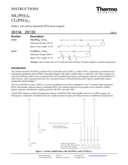 ML(PEG)4 CL(PEG)12 - Thermo Fisher Scientific