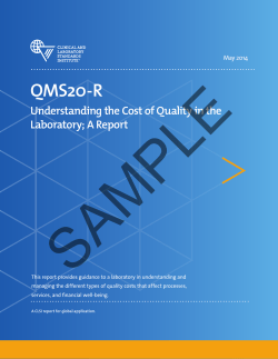 QMS20-R - CLSI Shop