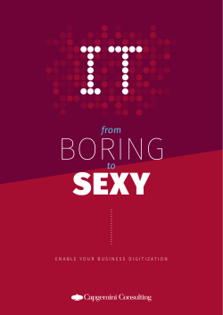 from to - Capgemini Consulting