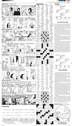 Bridge Crossword Cryptoquip Sylvia Does It Again