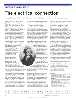 The electrical connection