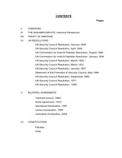 contents - National Assembly of Pakistan