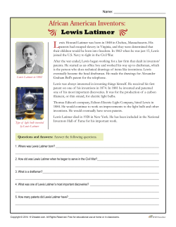 Lewis Latimer