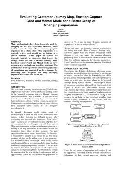 Ealuating Customer Journey Map