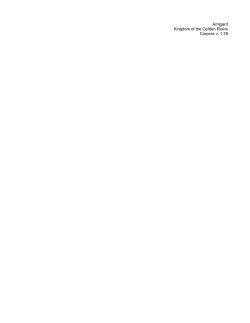 current corpora for golden plains