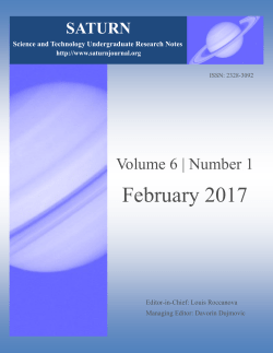 February 2017 - Saturn Journal