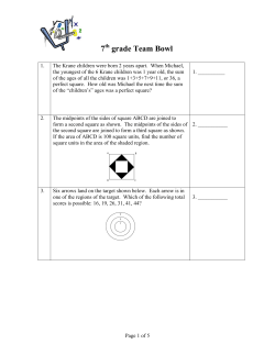 7th Grade Test