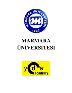 marmara &uuml;ni̇versi̇tesi̇