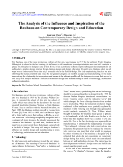 The Analysis of the Influence and Inspiration