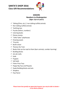 SANTA`S SHOP 2016 - bishopfeehan.com