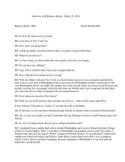 Read Full Transcript - Plymouth State University