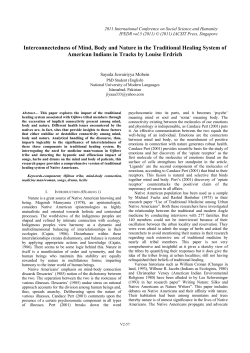 Interconnectedness of Mind, Body and Nature in the