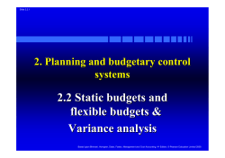 static budget