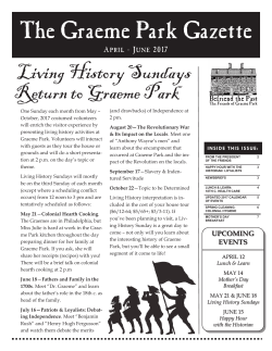 Apr-Jun 2017 - Graeme Park