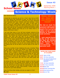 iCAN Times Issue 43 - September 2009 in progress