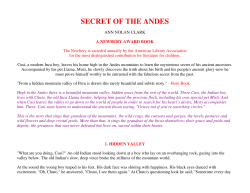 secret of the andes - Shadows Government