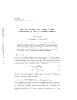 The new Earth gravity models and the measurement of the Lense