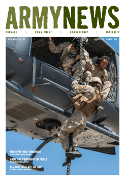Army News - the New Zealand Army