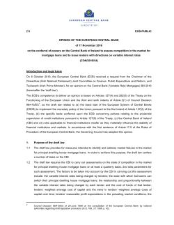 Opinion CON_2016_54 IE on draft legislation conferring powers on