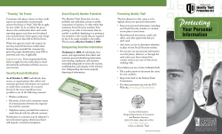 Protecting Your Personal Information