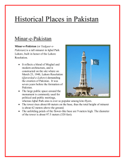 Historical Places in Pakistan