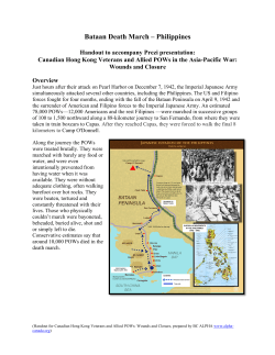 Bataan Death March – Philippines