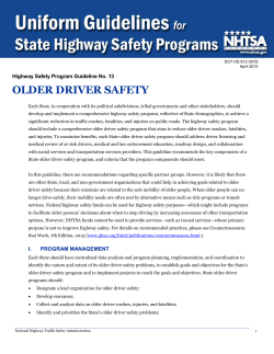 Older Driver Safety