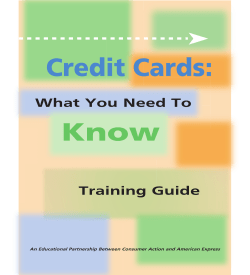 Credit Cards - What You Need To Know