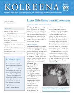 Al and Faye Mintz Reena ElderHome