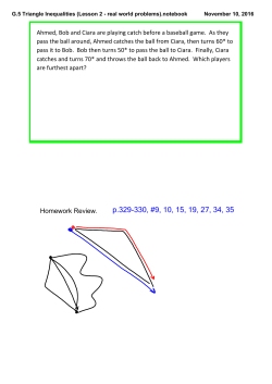 G.5 Triangle Inequalities (Lesson 2