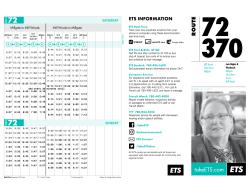 Route 72 Schedule and Map