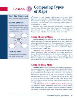 Comparing Types of Maps - White Plains Public Schools