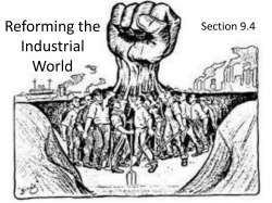 Reforming the Industrial World