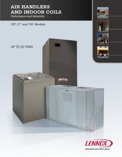AIR HAndLERS And IndooR CoILS