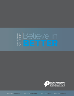 2015 - National Parkinson Foundation