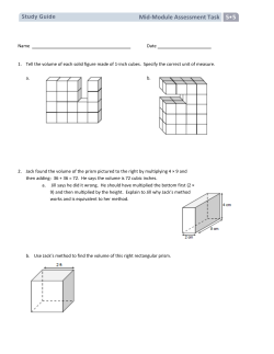 Study Guide, Mid-Module 5 Assessment