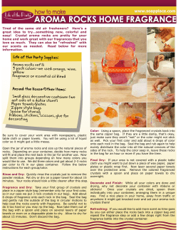 aroma rocks home fragrance