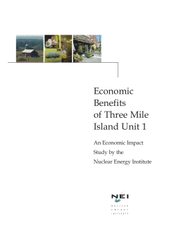 Economic Benefits of Three Mile Island Unit 1