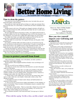 Time to clean the gutters