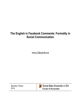 &Scaron;ablona -- Diplomov&aacute; pr&aacute;ce