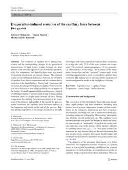 Evaporation-induced evolution of the capillary force between two