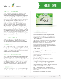 slique® shake - Young Living