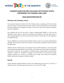 guinness world record challenge for the most