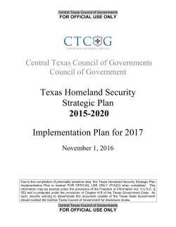 IP (Texas Homeland Security Strategic Plan 2015