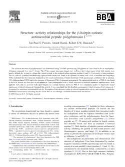 Structure&ndash;activity relationships for the h
