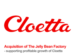 Presentation &ndash; Cloetta acquires The Jelly Bean Factory